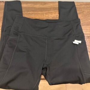 DSG fleece black leggings